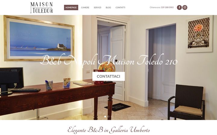 Screenshot of maisontoledo.com