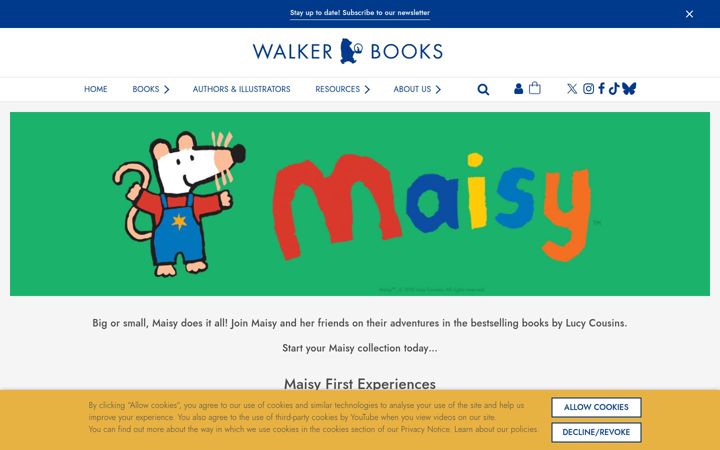 Screenshot of maisyfun.com