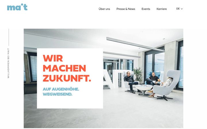 Screenshot of mait-group.com