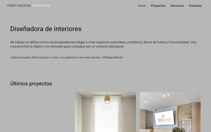 Screenshot of maitemaceiras.com