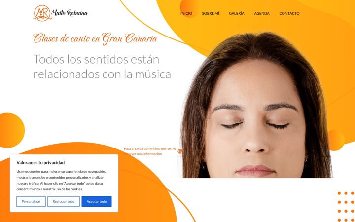 Screenshot of maiterobaina.com