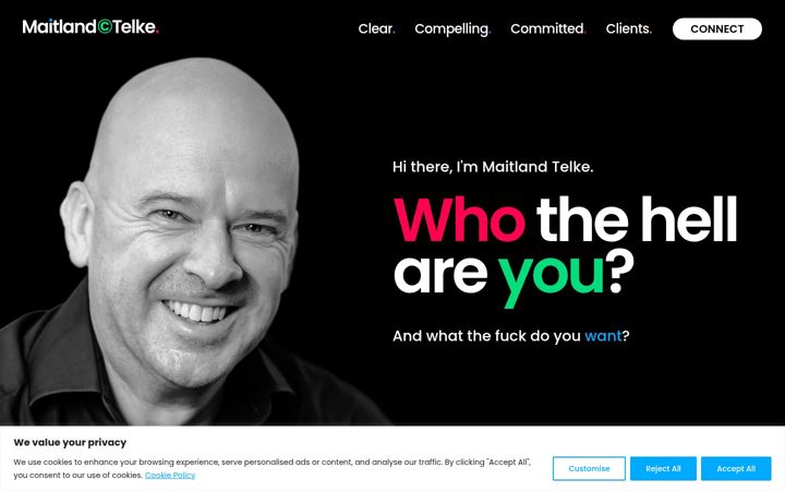 Screenshot of maitlandtelke.com