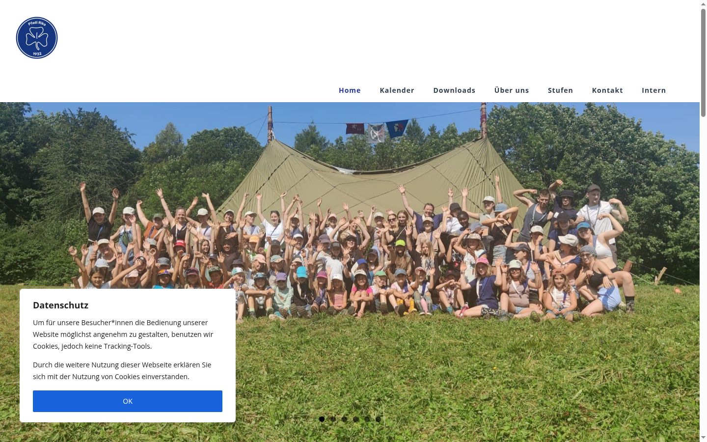 Screenshot tal-banner tal-kunsens muri qabel kwalunkwe interazzjoni