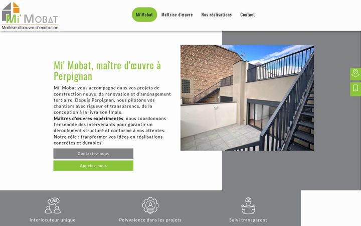 Screenshot of maitredoeuvre-mimobat.fr
