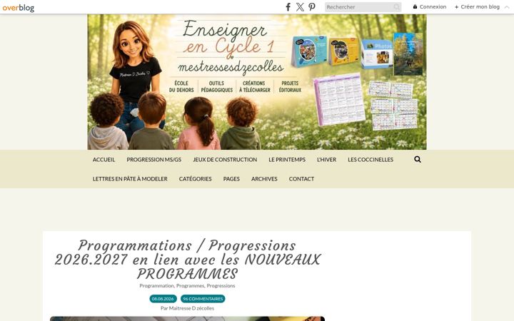 Screenshot of maitressedzecolles.fr