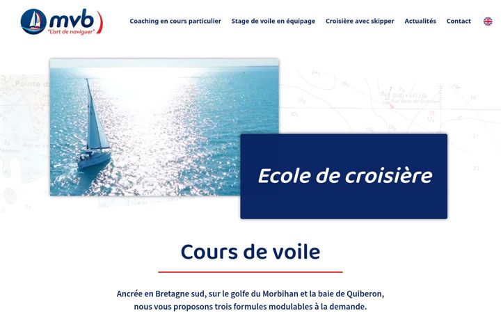 Screenshot of maitrisezvotrebateau.bzh