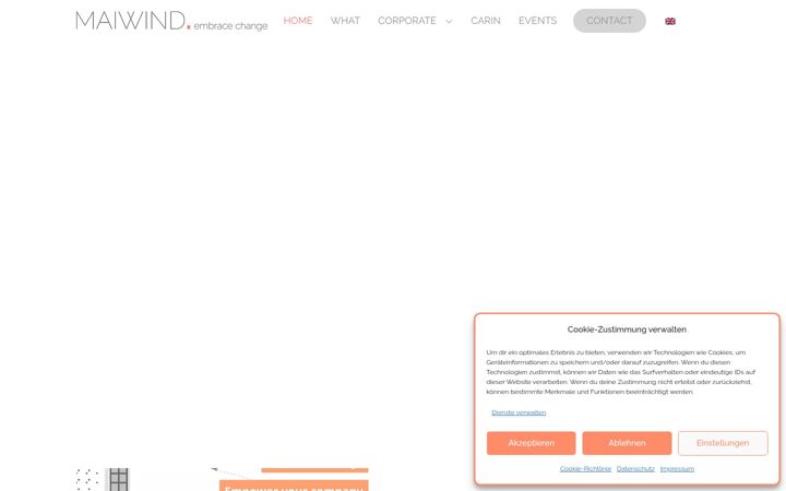 Screenshot of maiwind.eu