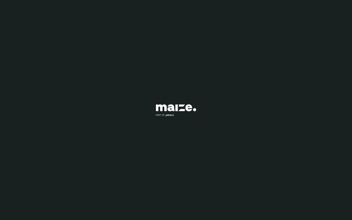 Screenshot di maize.io
