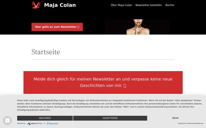 Screenshot of maja-colan.com