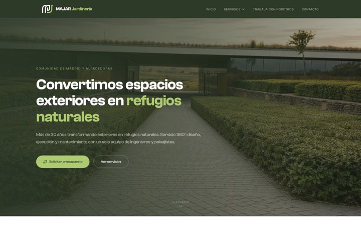 Screenshot of majar.es