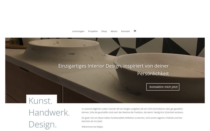 Screenshot of majee.de