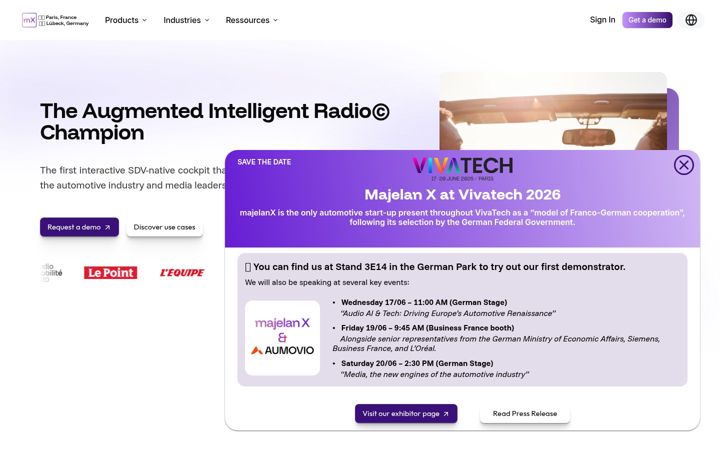 Screenshot of majelan.com