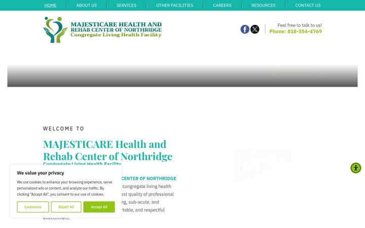 Screenshot of majesticarehrcn.com