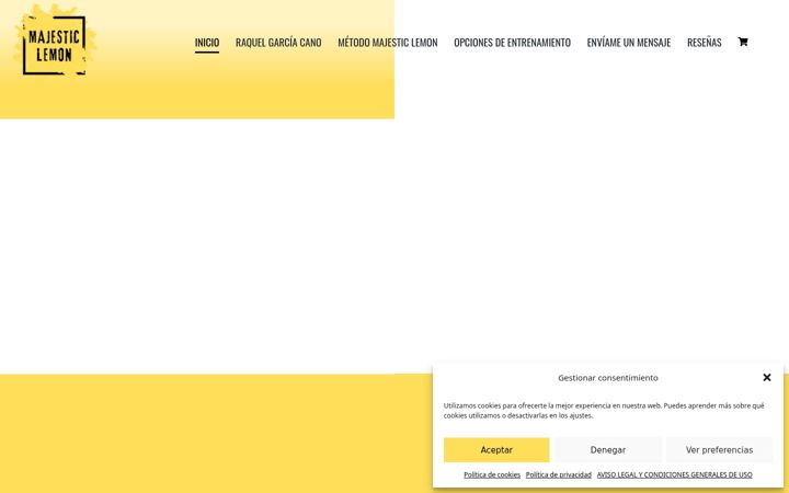 Screenshot of majesticlemon.es