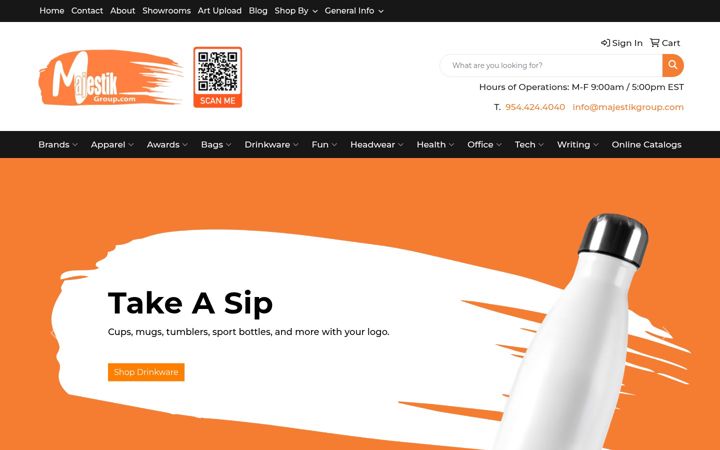 Screenshot of majestikgroup.com