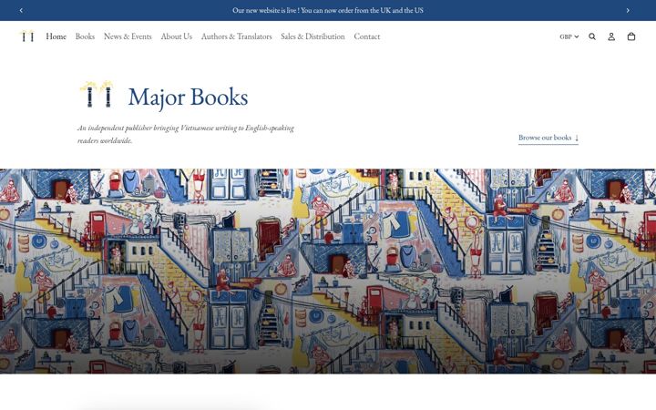 Screenshot of major-books.com