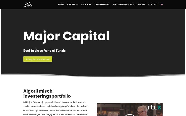 Screenshot of majorcapital.com