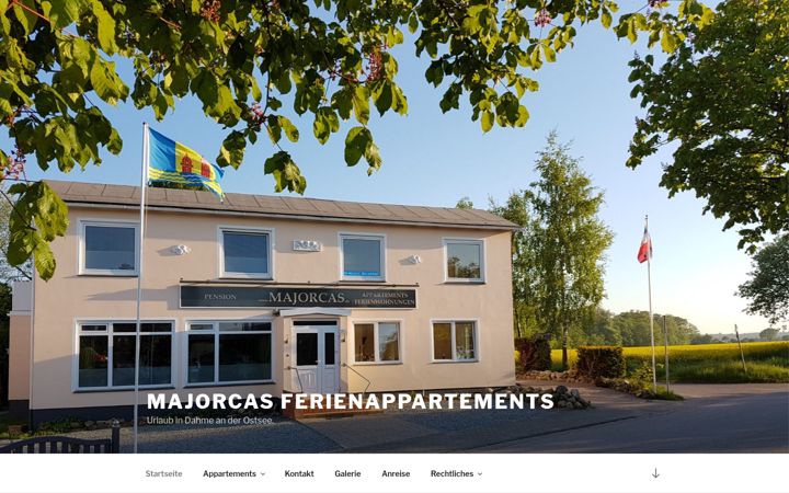 Screenshot of majorcas.de