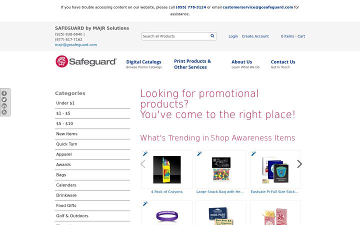 Screenshot of majrsafeguard.com