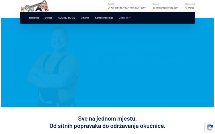 Screenshot of majstorkos.com