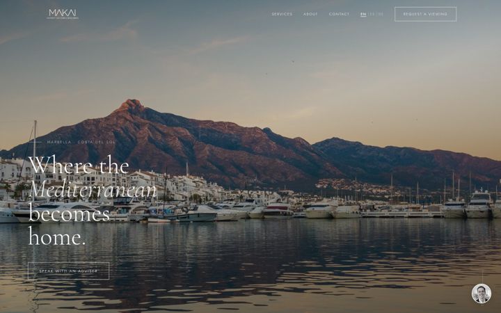 Screenshot of makai.es