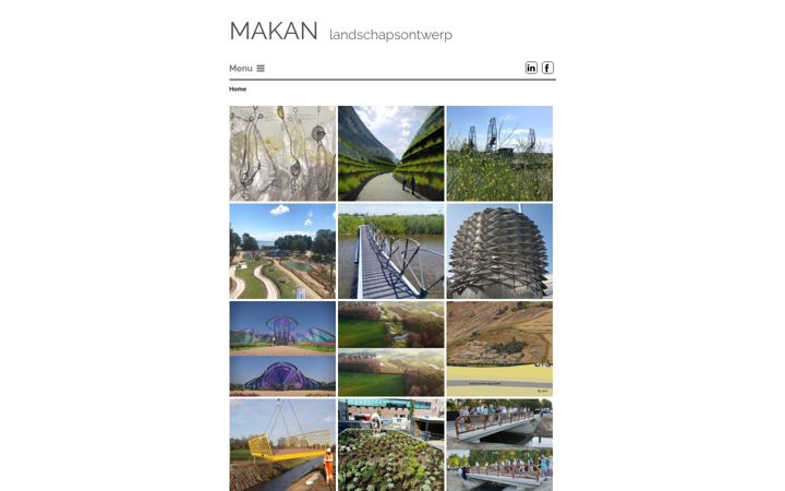 Screenshot of makan.nl