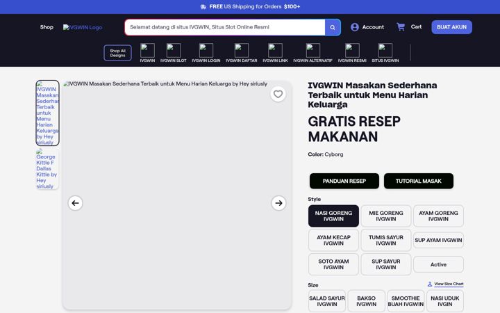 Kuvakaappaus sivustosta makanansederhana.com