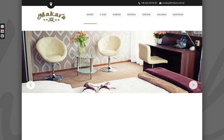 Screenshot of makara.com.pl