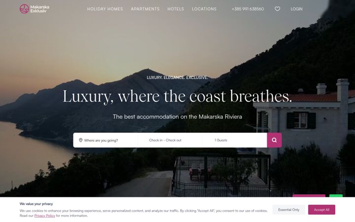 Screenshot of makarska-exklusiv.com