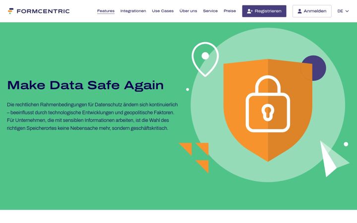 Screenshot of make-data-safe-again.de
