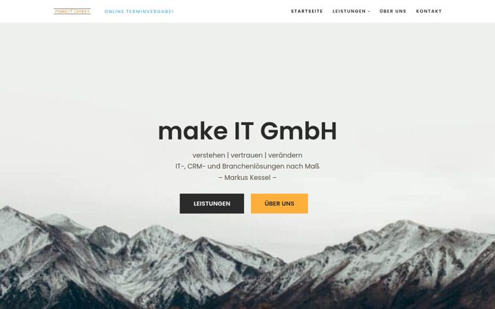 Screenshot of make-it-gmbh.de