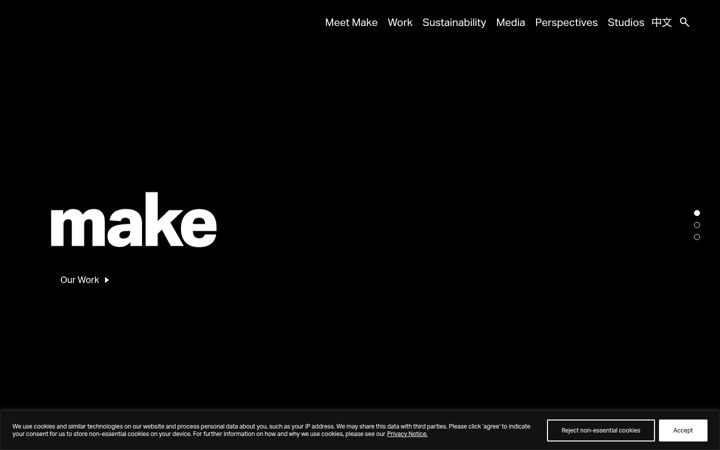 Screenshot of makearchitects.com