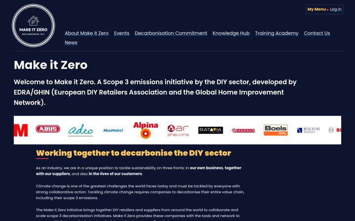 Screenshot of makeit-zero.com