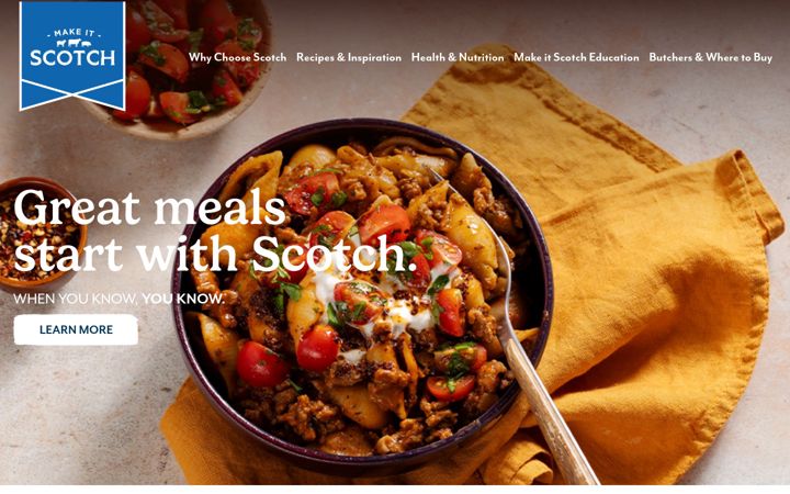 Screenshot of makeitscotch.com