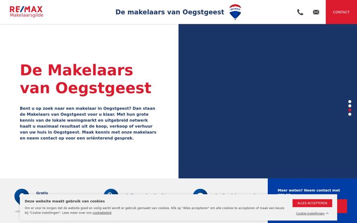 Screenshot of makelaars-in-oegstgeest.nl