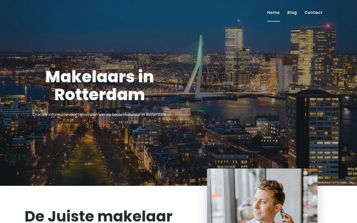 Screenshot of makelaarsinrotterdam.nl