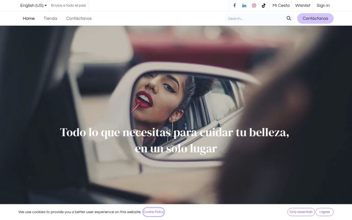 Screenshot of makemebeautyrd.com
