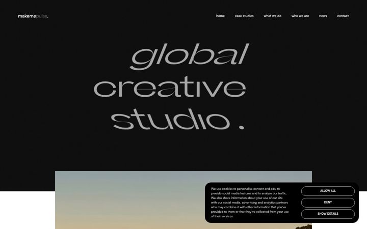 Screenshot of makemepulse.com