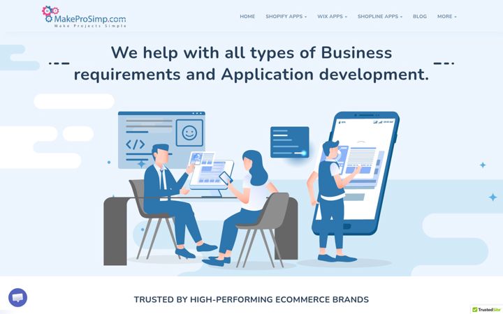 Screenshot του makeprosimp.com