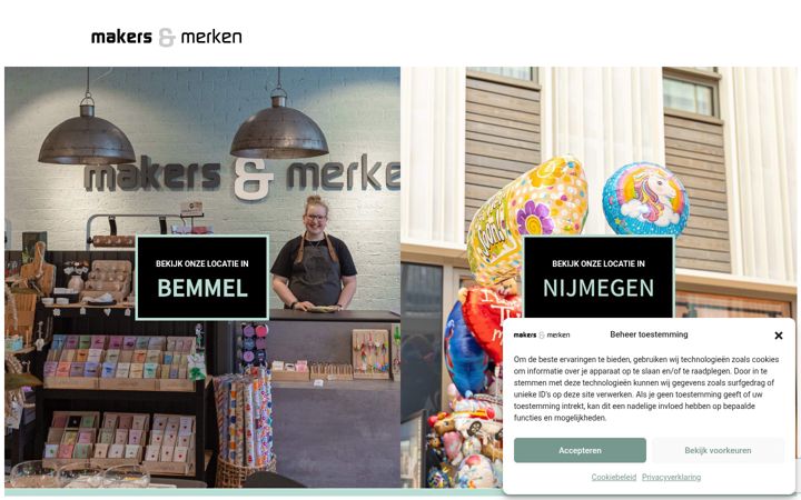 Screenshot of makersenmerken.nl