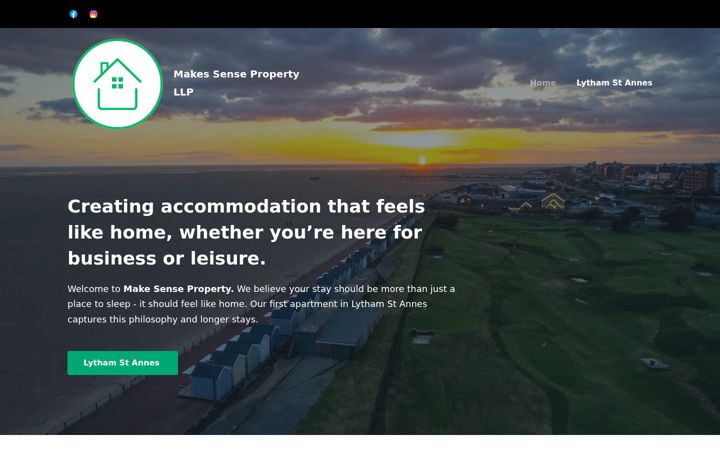 Screenshot of makesenseproperty.co.uk