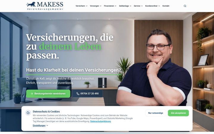 Screenshot of makess.de