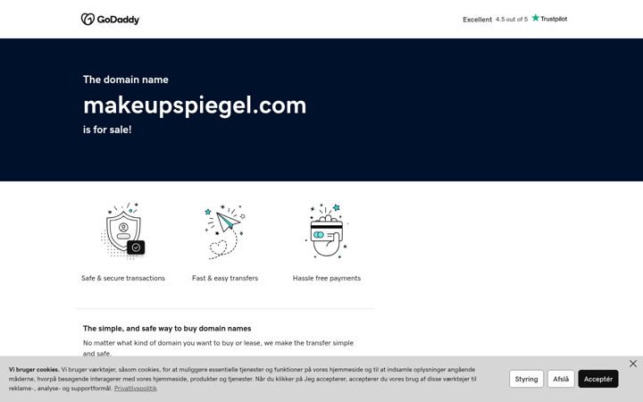 Screenshot of makeupspiegel.com