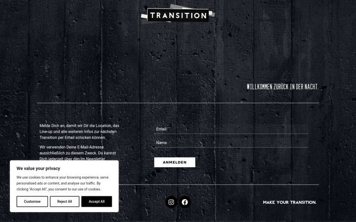 Screenshot of makeyourtransition.de