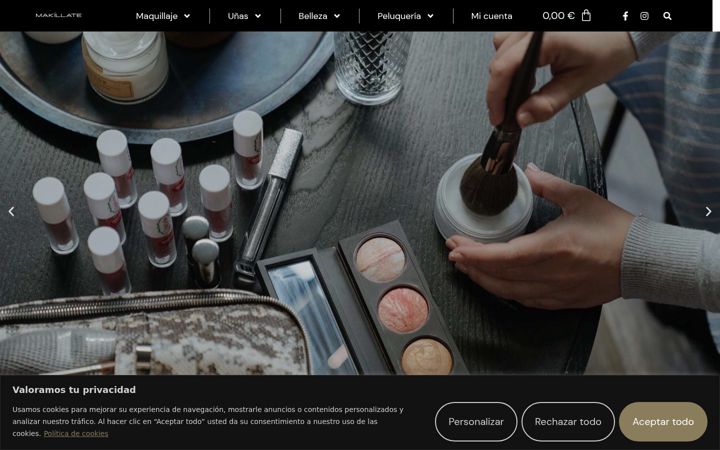 Screenshot of makillate.es