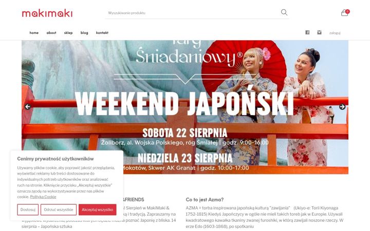 Screenshot of makimaki.pl