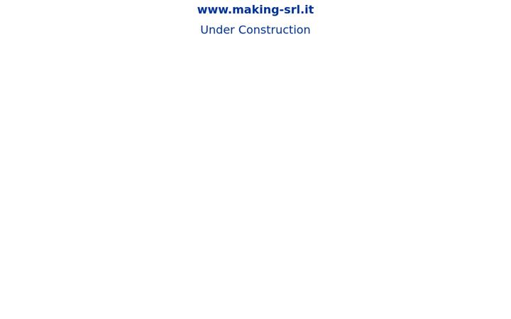 Screenshot of making-srl.it