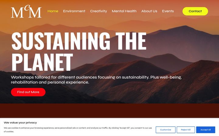 Screenshot of makingconnectionsmatter.com