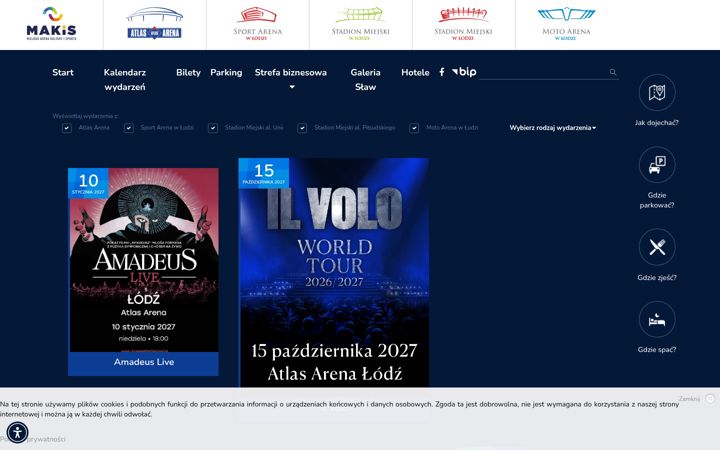 Screenshot of makis.pl