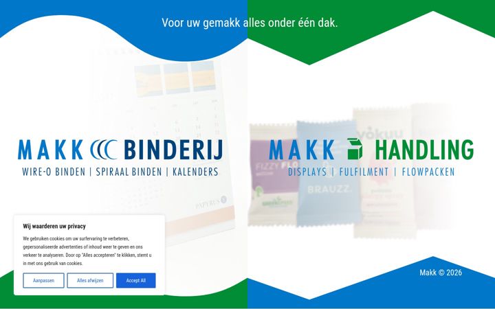 Screenshot of makk.nl